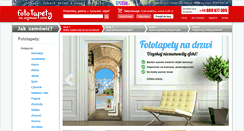 Desktop Screenshot of fototapetynawymiar.com